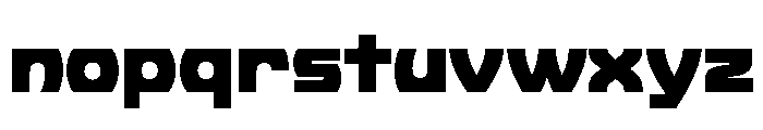 PhonkWide ExtraBlack Font LOWERCASE