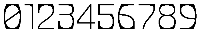 PhonkWide ExtraThin Font OTHER CHARS