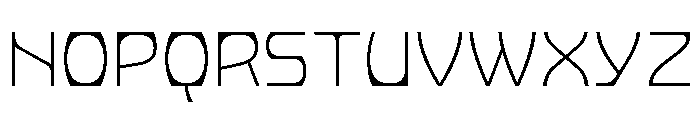 PhonkWide ExtraThin Font UPPERCASE
