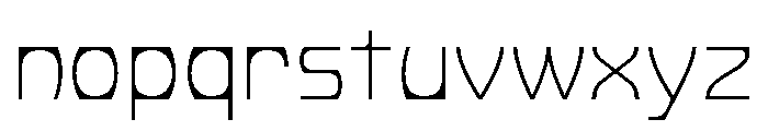 PhonkWide ExtraThin Font LOWERCASE