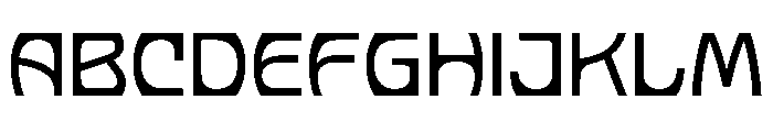 PhonkWide Light Font UPPERCASE