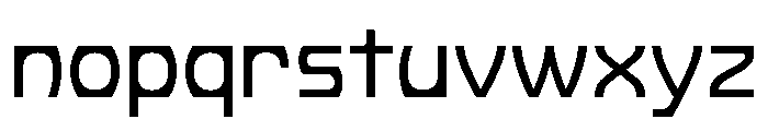 PhonkWide Light Font LOWERCASE