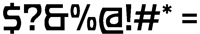 PhonkWide Regular Font OTHER CHARS
