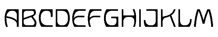 PhonkWide Thin Font UPPERCASE