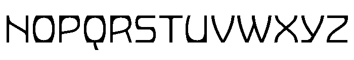 PhonkWide Thin Font UPPERCASE