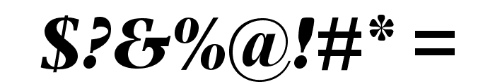 PhotinaMTStd-BoldItalic Font OTHER CHARS