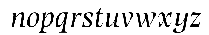 PhotinaMTStd-Italic Font LOWERCASE