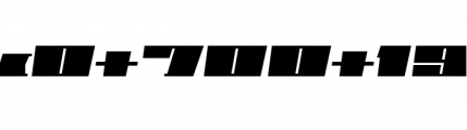 Phalanx E Oblique Font OTHER CHARS