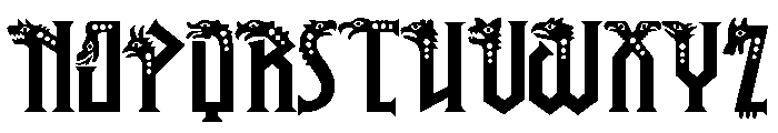 Phantasmagoria Regular Font UPPERCASE