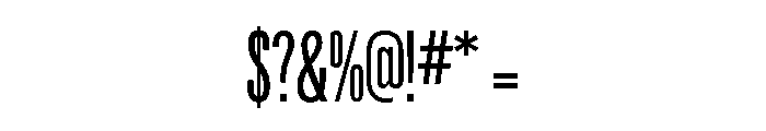 Phoenix Medium Font OTHER CHARS