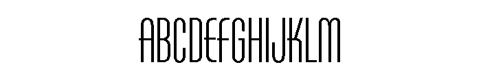Phoenix Regular Font UPPERCASE