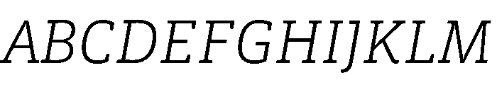 Picholine Antique Variable Extra Light Italic Font UPPERCASE