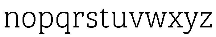 Picholine Antique Variable Extra Light Font LOWERCASE