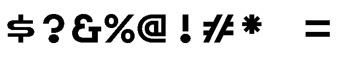 Pim Medium Font OTHER CHARS