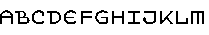 Pim Regular Font UPPERCASE