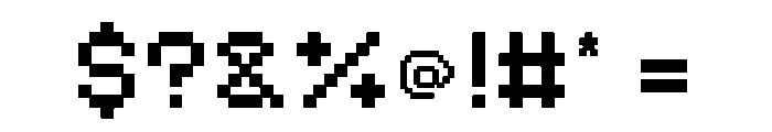 Pixelify Sans Medium Font OTHER CHARS