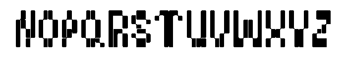 Pixelify Sans Thin Font LOWERCASE