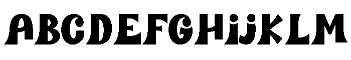 PINK BUBLE  Regular Font UPPERCASE