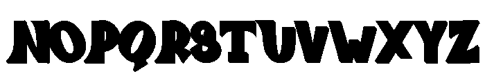 PINKBUBLEEXTRUDE-Regular Font LOWERCASE