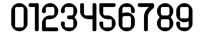 PIXEL ROUND Bold Font OTHER CHARS