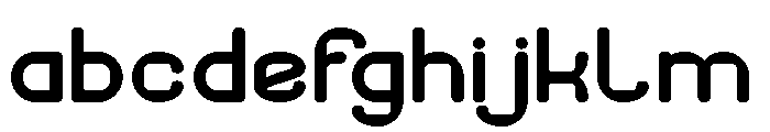 PIXEL ROUND Bold FONT