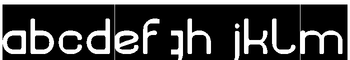 PIXEL ROUND-Inverse FONT