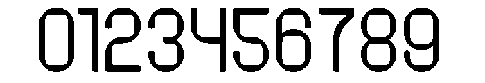 PIXEL ROUND-Light Font OTHER CHARS