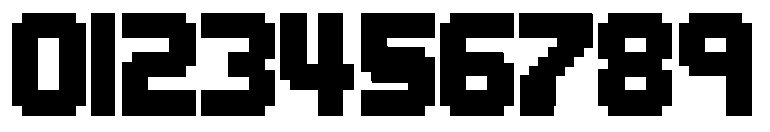 PIXEL ZONE Font OTHER CHARS