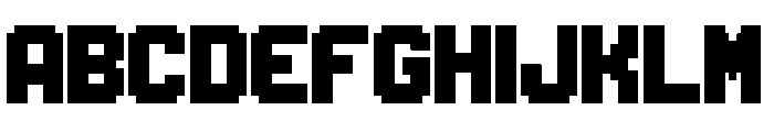 PIXEL ZONE FONT