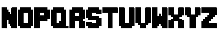 PIXEL ZONE Font LOWERCASE