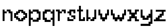 PIXELVOLT Regular Font LOWERCASE