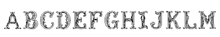 Pibor Regular Font UPPERCASE
