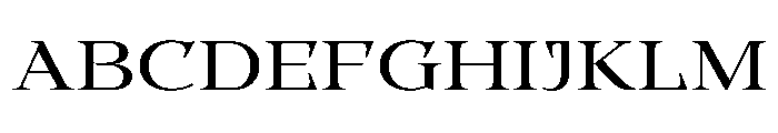 Picabro Font UPPERCASE