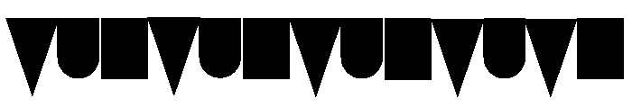 Picado Font UPPERCASE