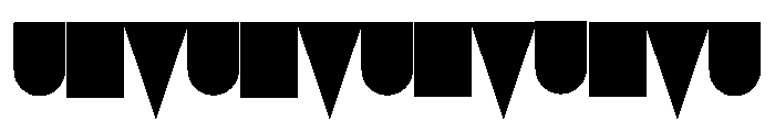 Picado Font UPPERCASE