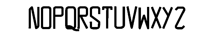 Picerce Font UPPERCASE