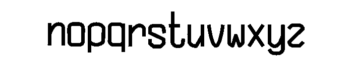 Picerce Font LOWERCASE