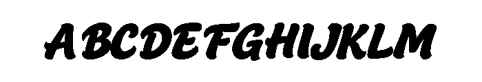 Pichella Regular Font UPPERCASE