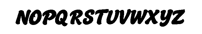 Pichella Regular Font UPPERCASE