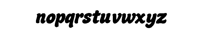 Pichella Regular Font LOWERCASE