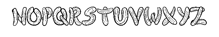 Pickle Gherkins By Sque Regular Font UPPERCASE