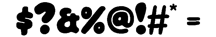 Picky Charm Sans Font OTHER CHARS