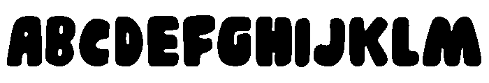 Picky Charm Sans Font UPPERCASE