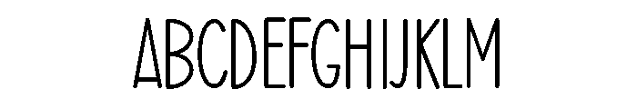 Picky Rabbit Regular Font UPPERCASE