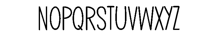 Picky Rabbit Regular Font UPPERCASE