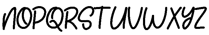 Picnic Day Font UPPERCASE