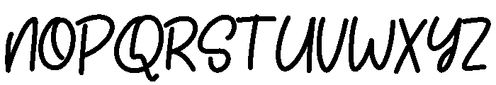 Picnic Day Font LOWERCASE
