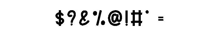 Picnic Sandwich Font OTHER CHARS