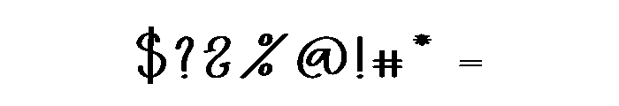 Picnic Vacation Font OTHER CHARS