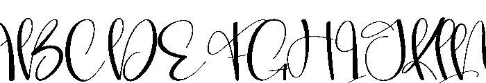 Pictures Font UPPERCASE